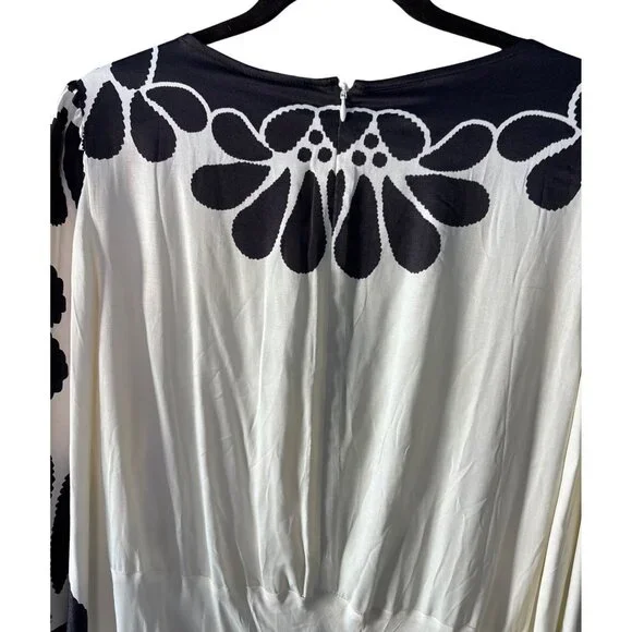 Farm Rio Palermo Floral Cut Out Maxi Dress Tropical Print XXS New With Tags - Picture 16 of 16